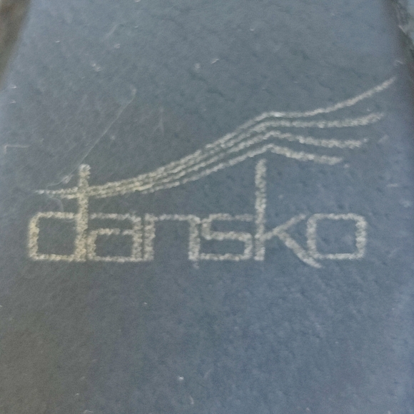 Dansko Sandi Black Shimmer Double Strap/Buckle Sandals Women’s Size 7.5 - 8 - Picture 7 of 9